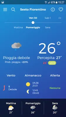 LaMMA Meteo android App screenshot 3